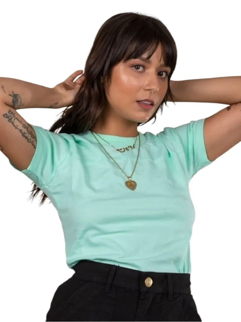 Big Bud Press Mint Green Short Sleeve Crew Tee XXS
